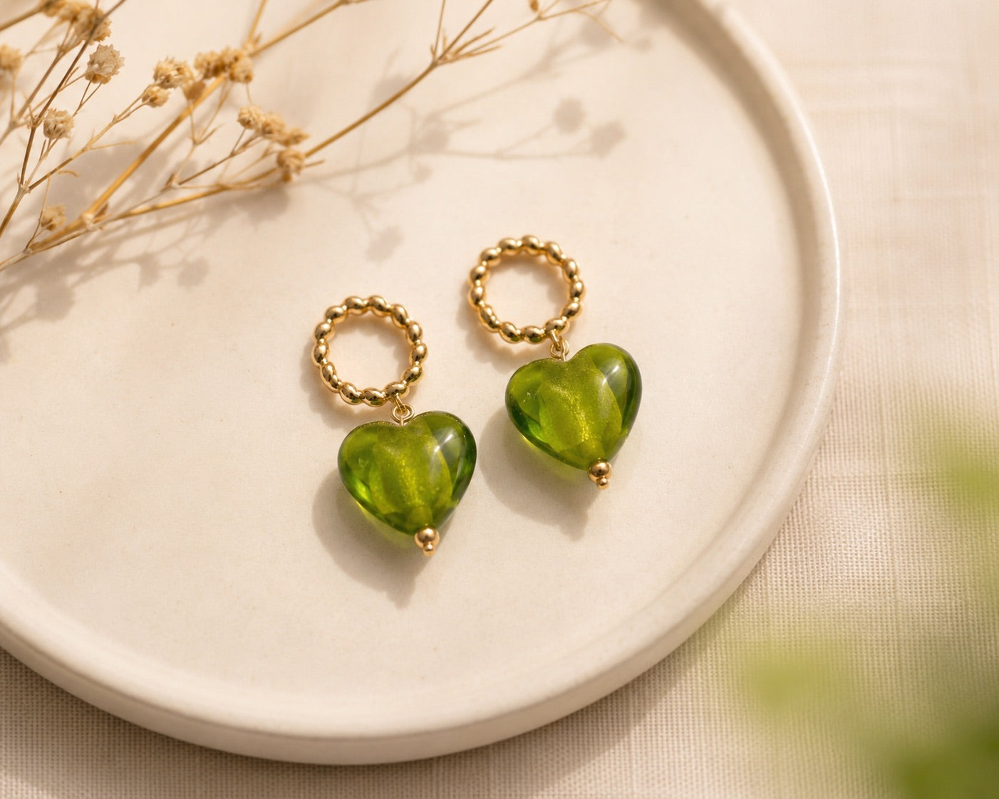 Green Little Heart